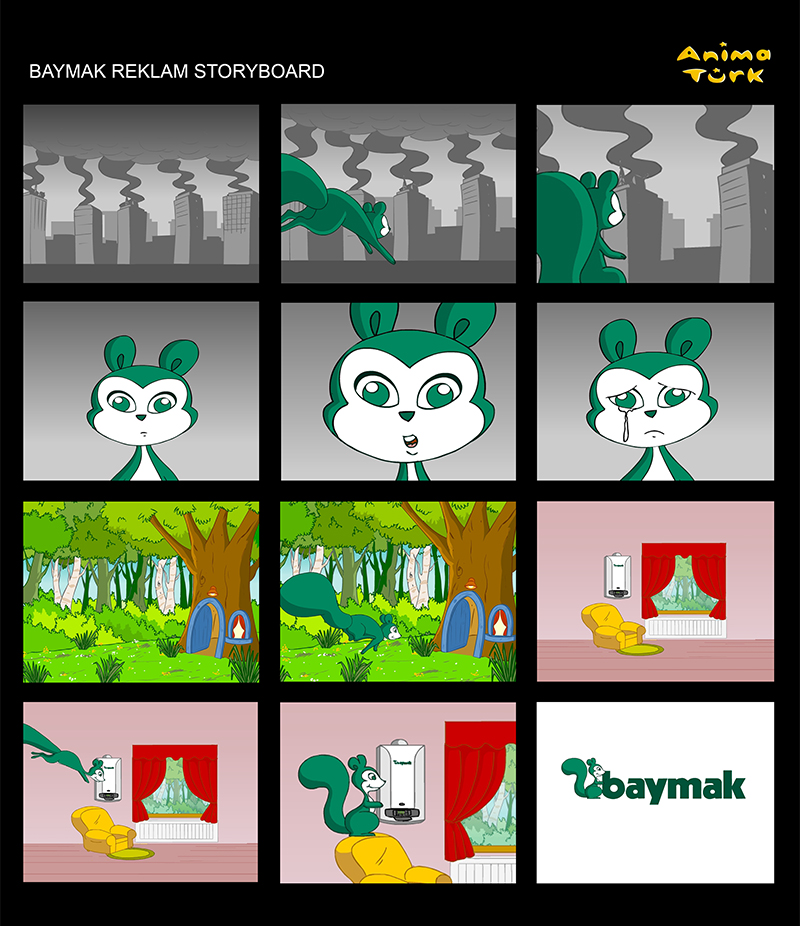 Baymak Reklam Storyboard 1