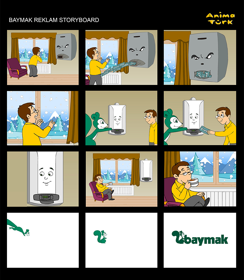 Baymak Reklam Storyboard 2