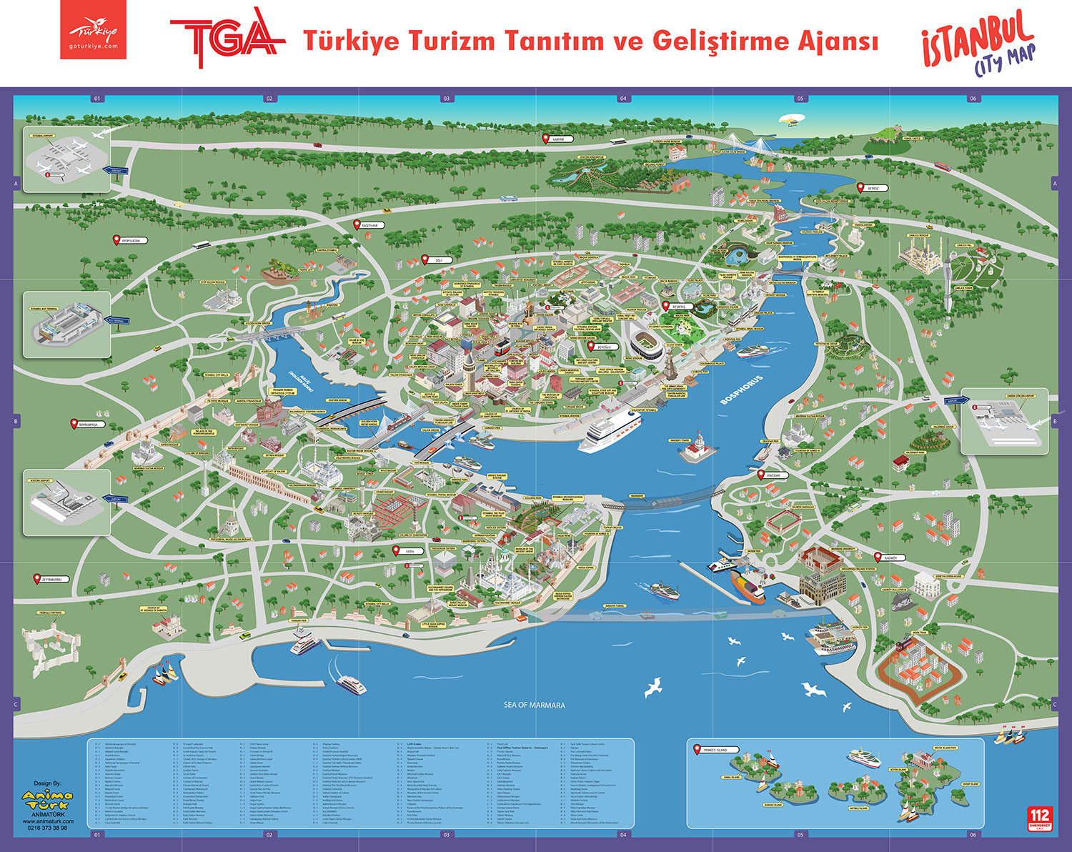 TGA - İstanbul City Map