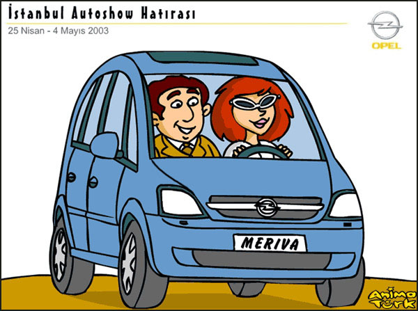 Opel Meriva Karikatürü